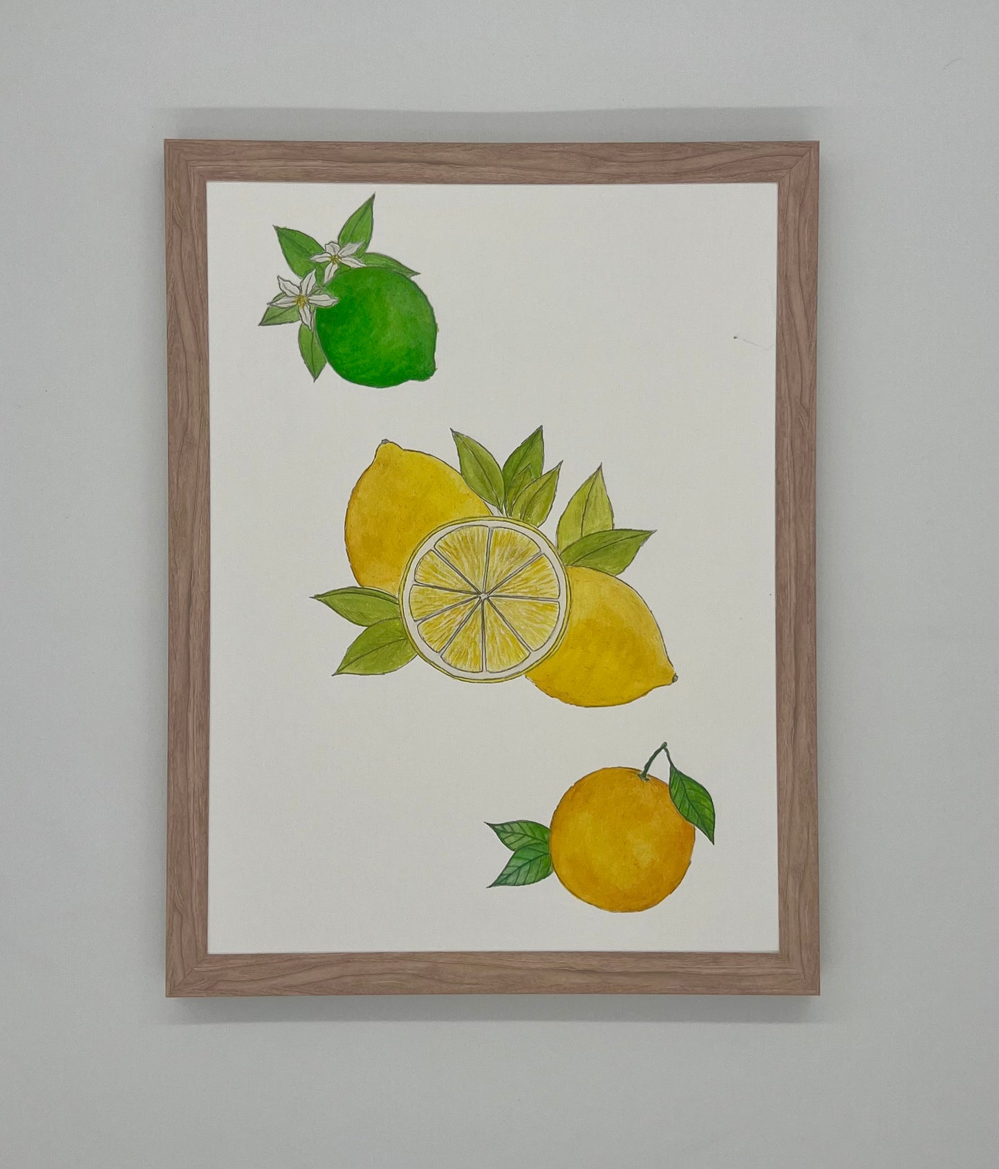 Lime, Lemon & Orange Print